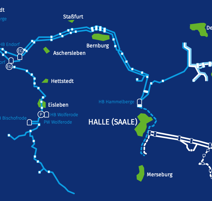 Fernwasserversorgung in Halle