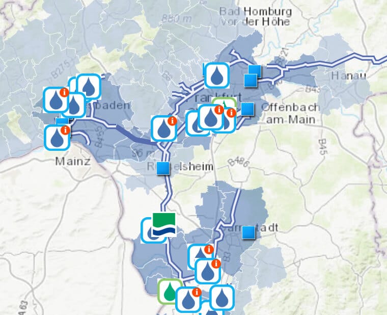 Wasserversorgung und Wasserqualität Frankfurt